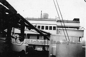 Laurentic's Foredeck 1928